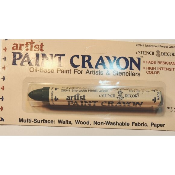 Artist Paint Crayon Forrest Green Stenciler 26541 - Picture 3 of 7